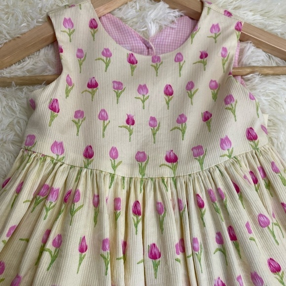 Plum pudding tulip Vintage  USA Dress - Picture 8 of 8